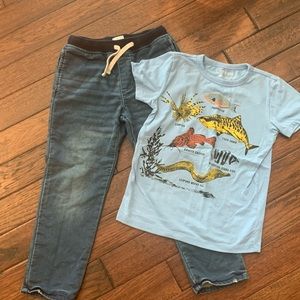 Boys Crewcuts outfit size 7